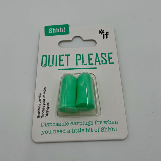 Shhh! Earplugs