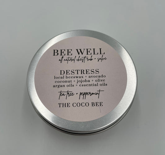 The Coco Bee Destress Salve 4oz Tin