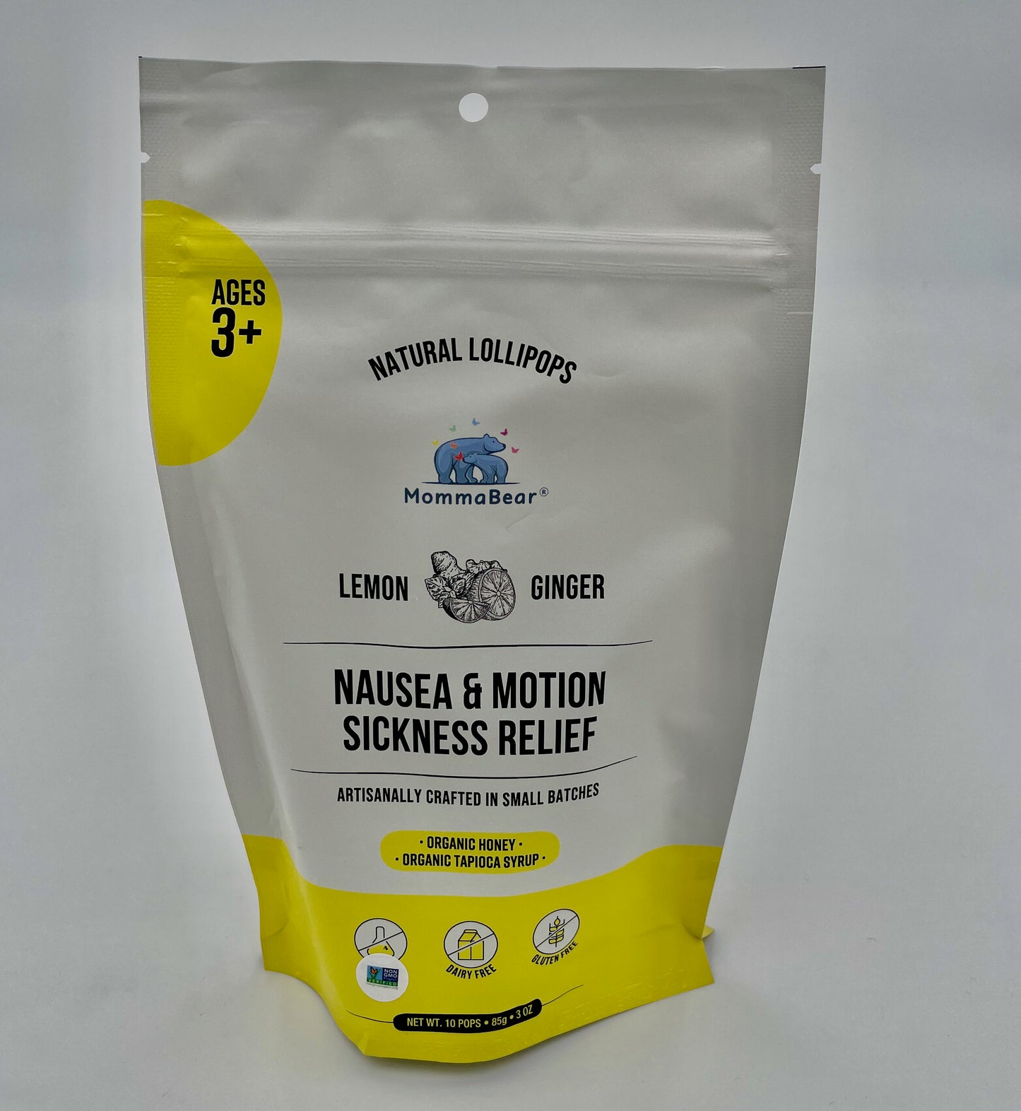 MommaBear Organics Motion Sickness & Nausea Lollipops