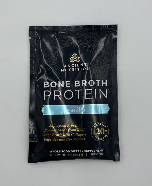 Ancient Nutrition Bone Broth Protein (Vanilla 3x Single Serving Packets)